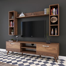 Hanah Home M5 - 240 Mueble de TV Nogal